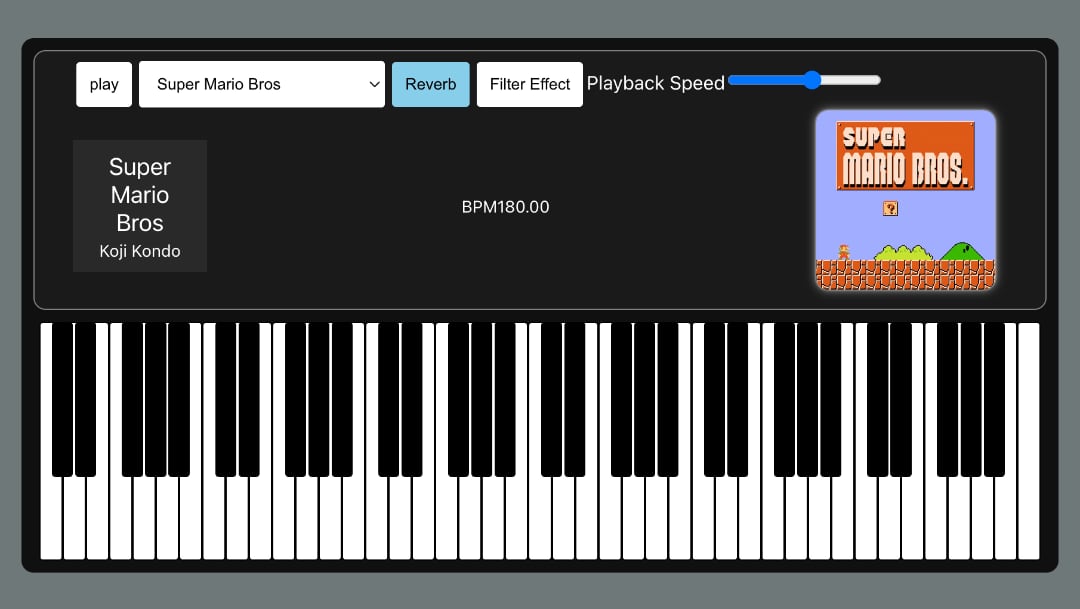 react player piano